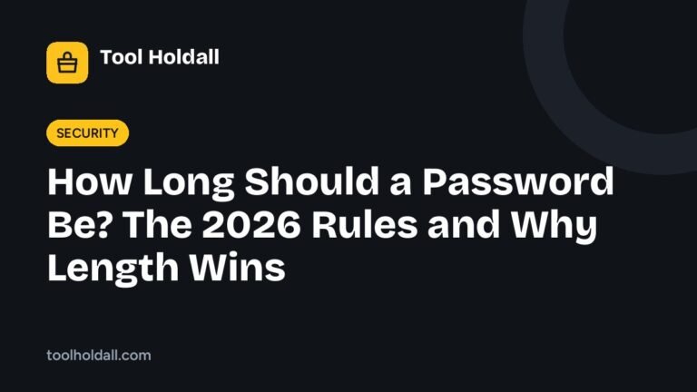 How Long Should a Password Be? The 2026 Rules and Why Length Wins 2 How Long Should a Password Be? The 2026 Rules and Why Length Wins