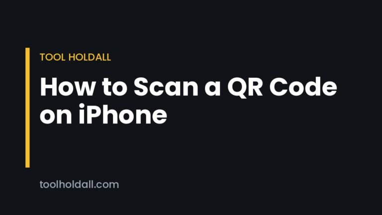 How to Scan a QR Code on iPhone (Camera, Control Center and Screenshots)